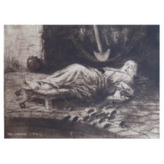 Impression originale en édition limitée de Frederick S.Coburn, « The Pit And The Pendulum »