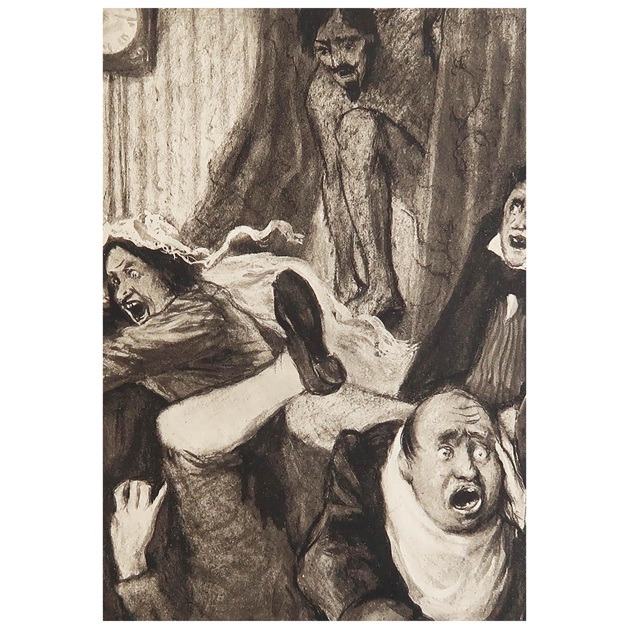 Impression originale en édition limitée de Frederick S.Coburn-The System of Dr Tarr, 1902