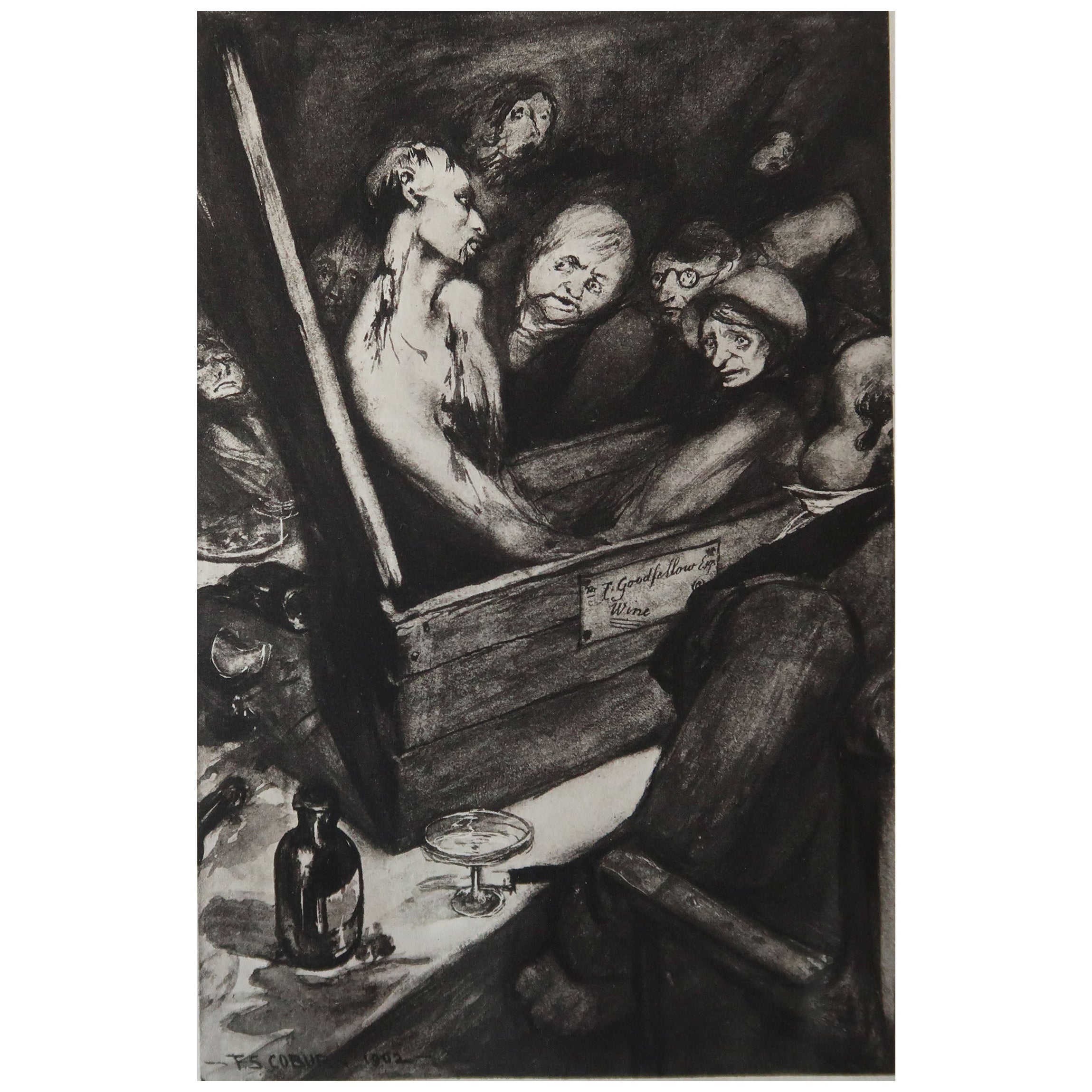 Original Limited Edition Print by Frederick S.Coburn-Thou Art the Man, 1902