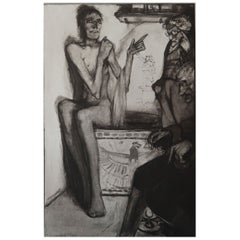 Original Limited Edition Print by Frederick S.Coburn-Words with a Mummy, 1902