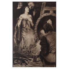 Original Limited Edition Print by Frederick Simpson Coburn, Oval Portrait, 1902