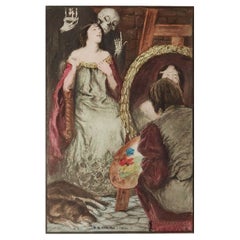 Original Limited Edition Print by Frederick Simpson Coburn, Oval Portrait, 1902