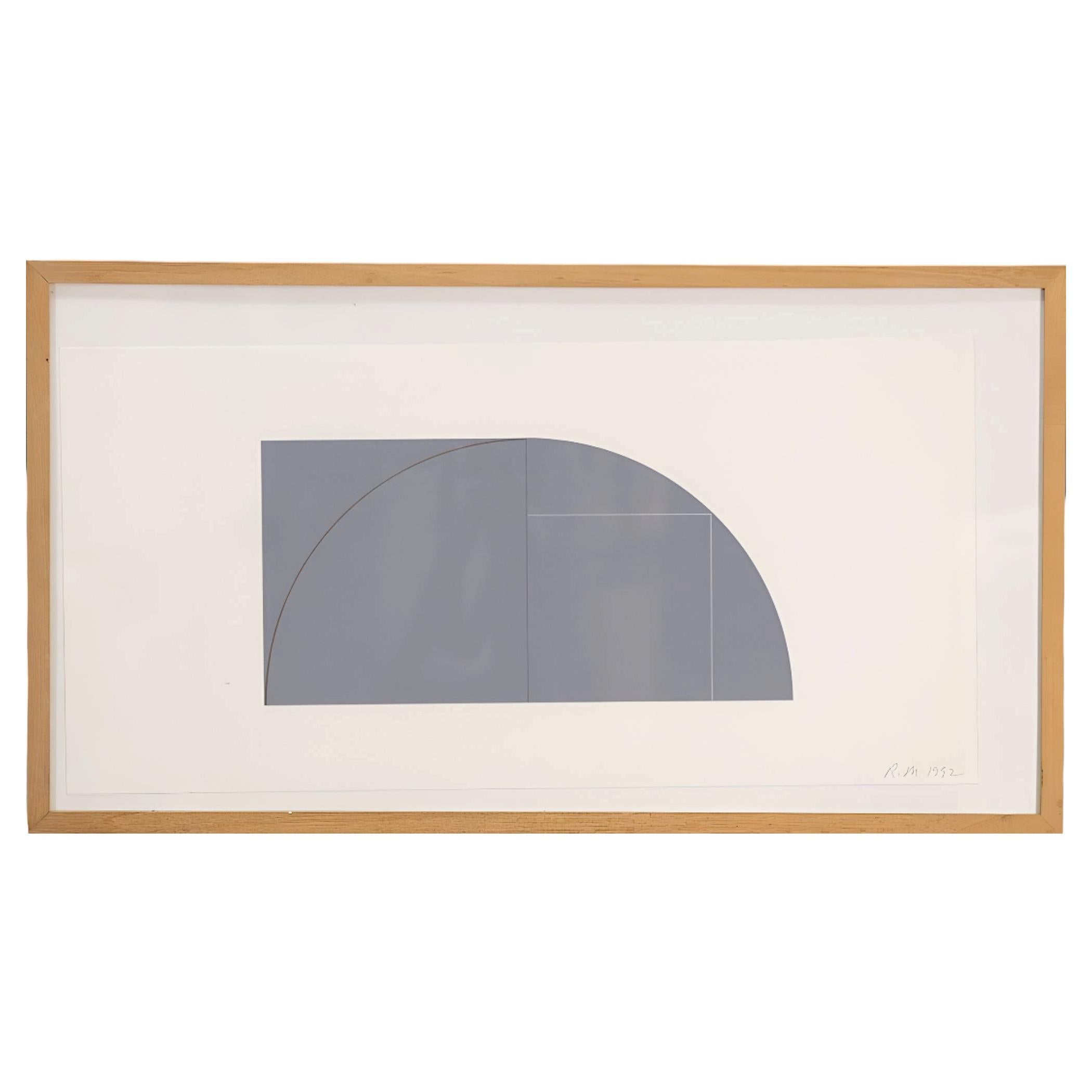 Original-Lithografie von ROBERT MANGOLD, Mehrteilige Gemälde, signiert im Angebot
