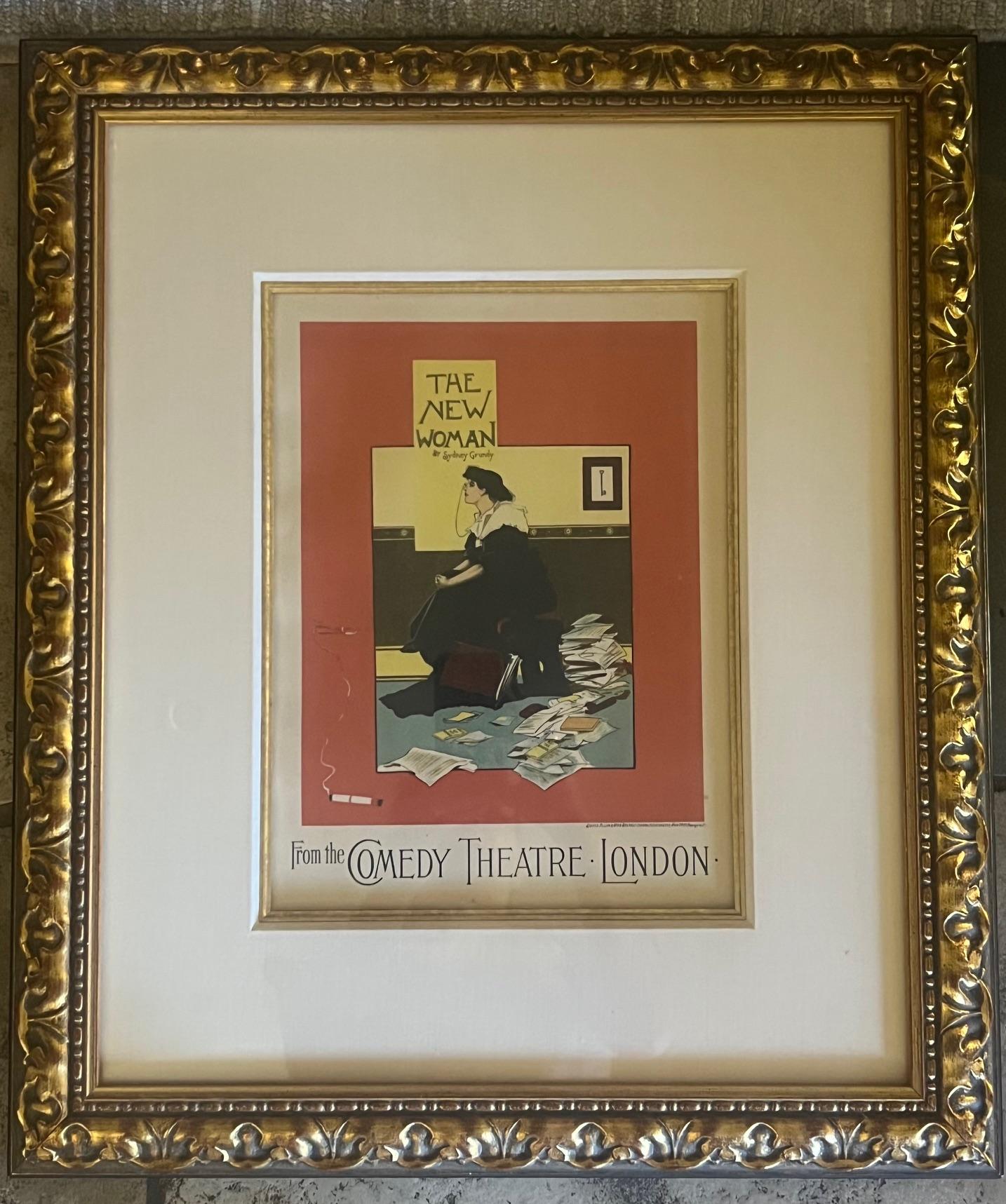 Litografía original para la obra 