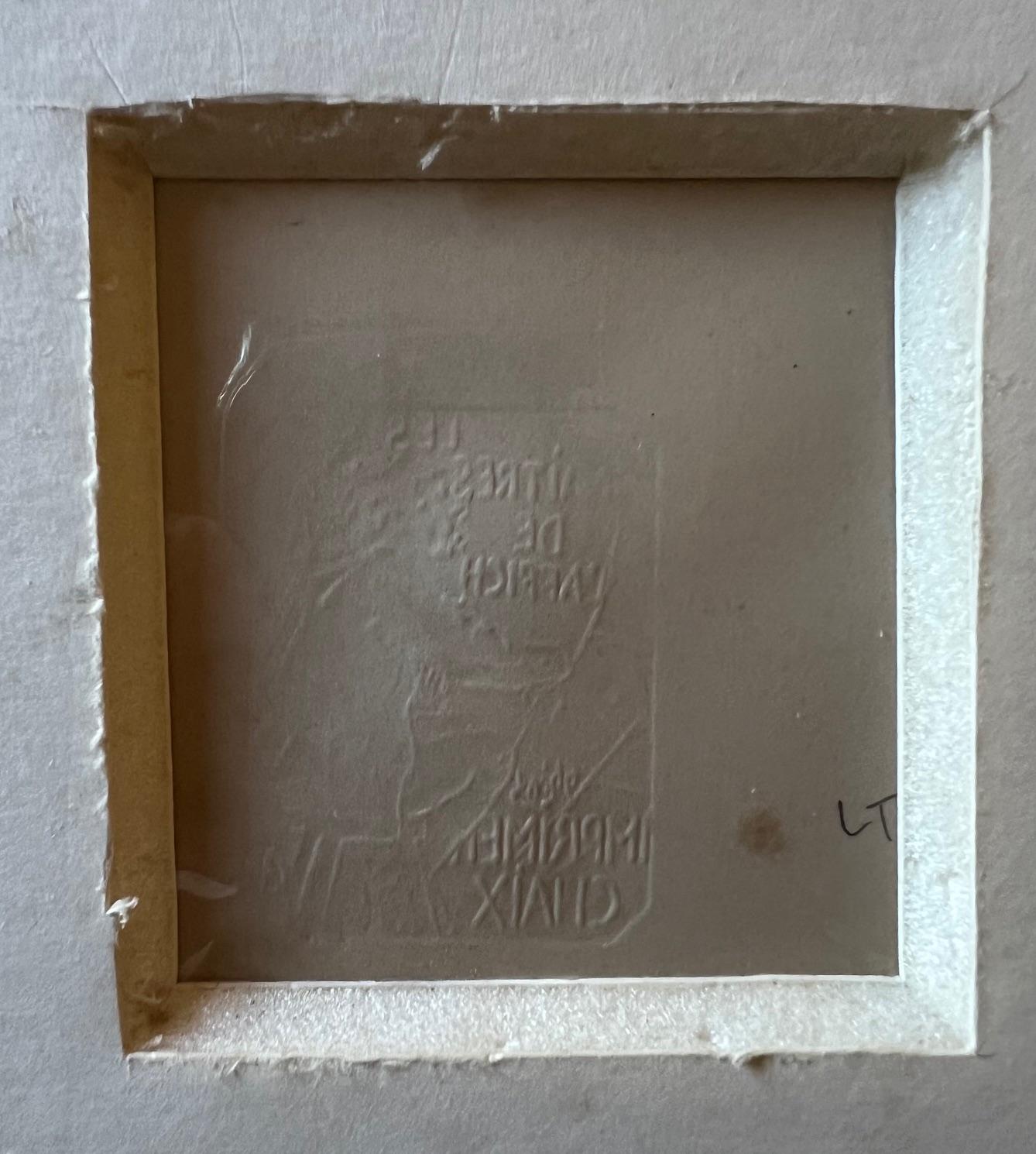 Litografía original para la obra 