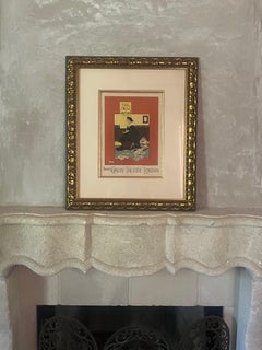 Original Lithograph for the Play "The New Woman" , c. 1894