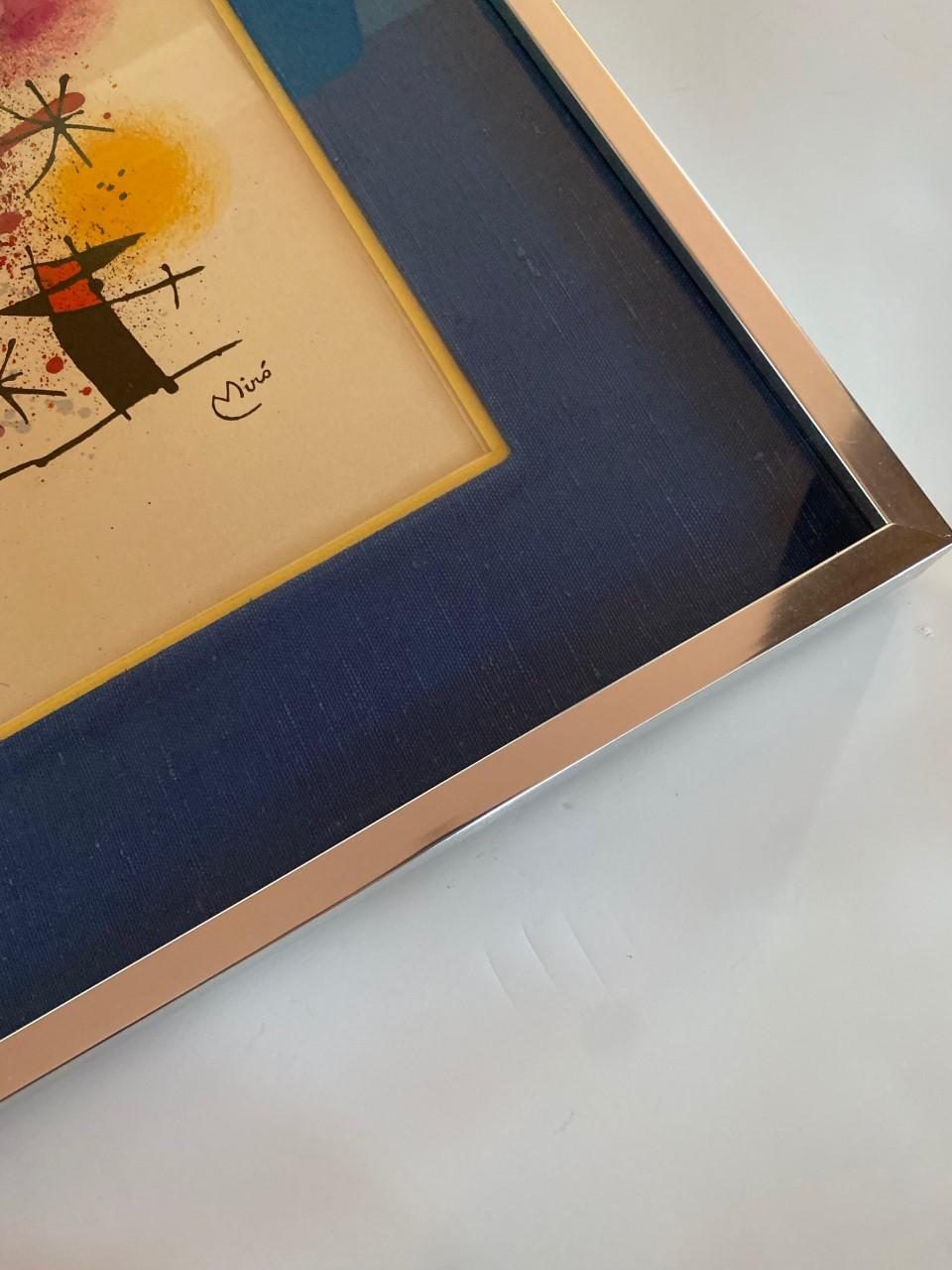 Français Lithographie originale Joan Miró - Ceramiques 1974 en vente