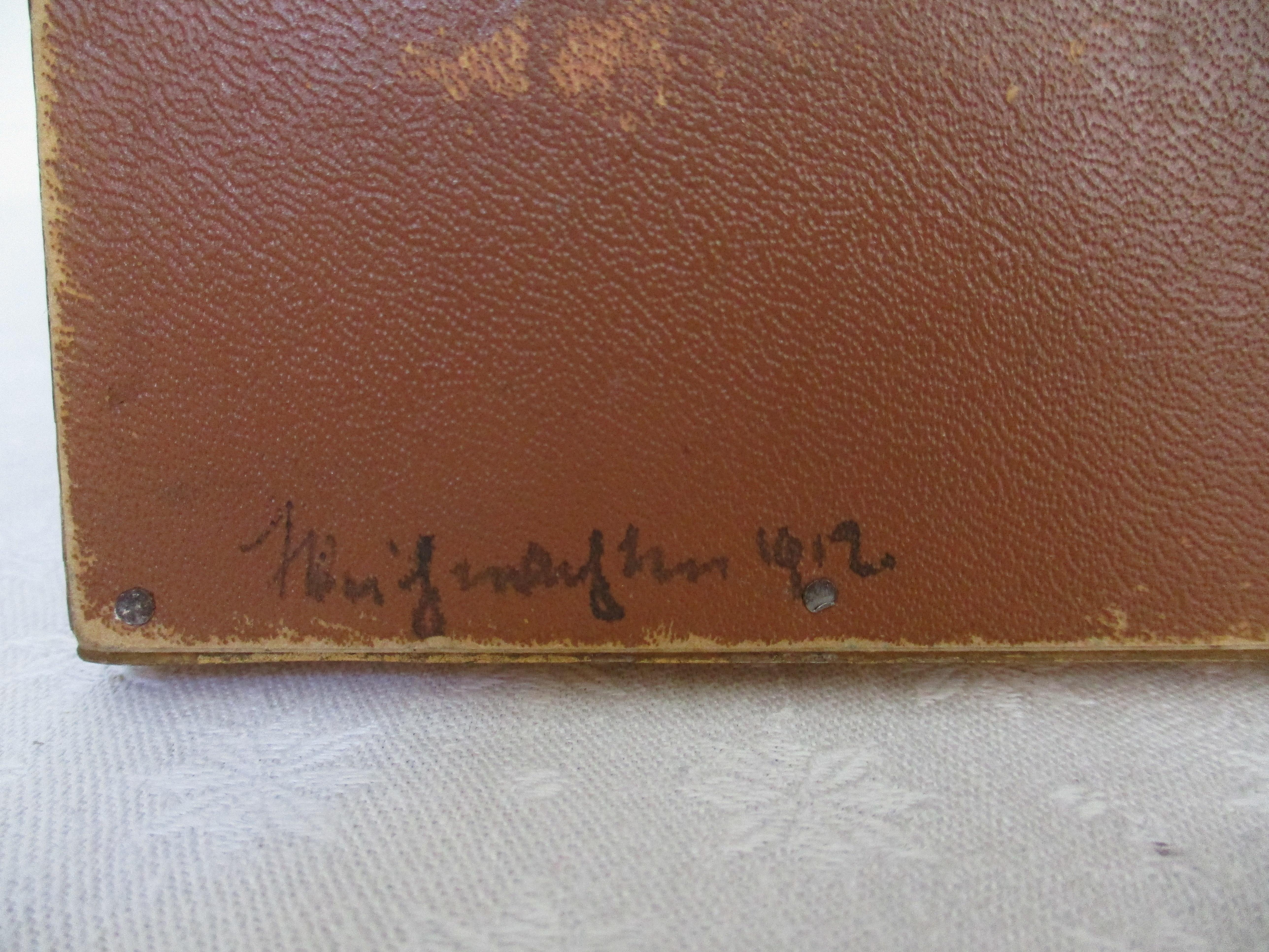 Hand-Crafted Original lithograph of Franz Stuck´s Daughter For Sale