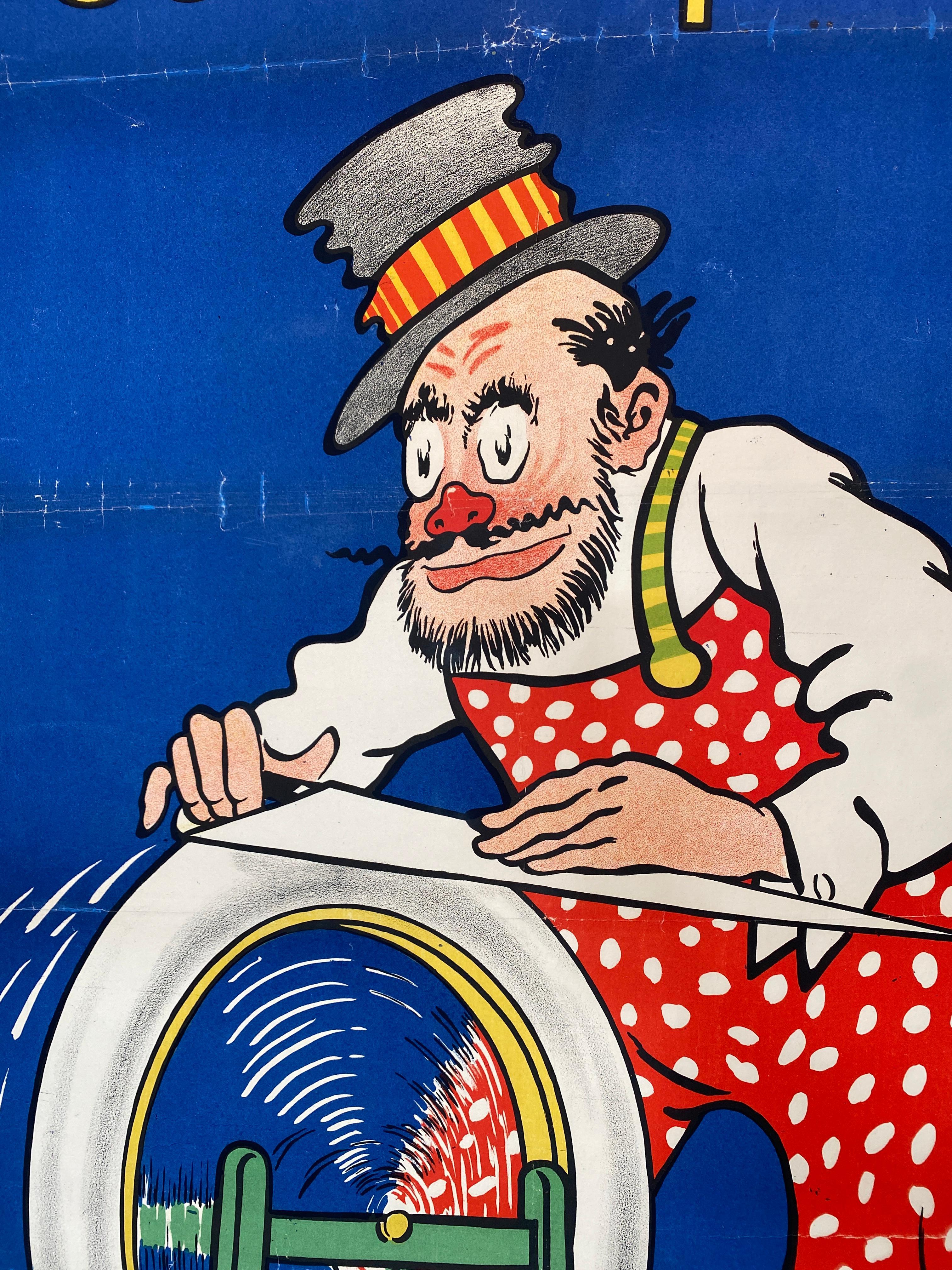 Cartel litográfico original francés 
