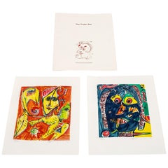 Original Lithographs by Carl-Henning Pedersen