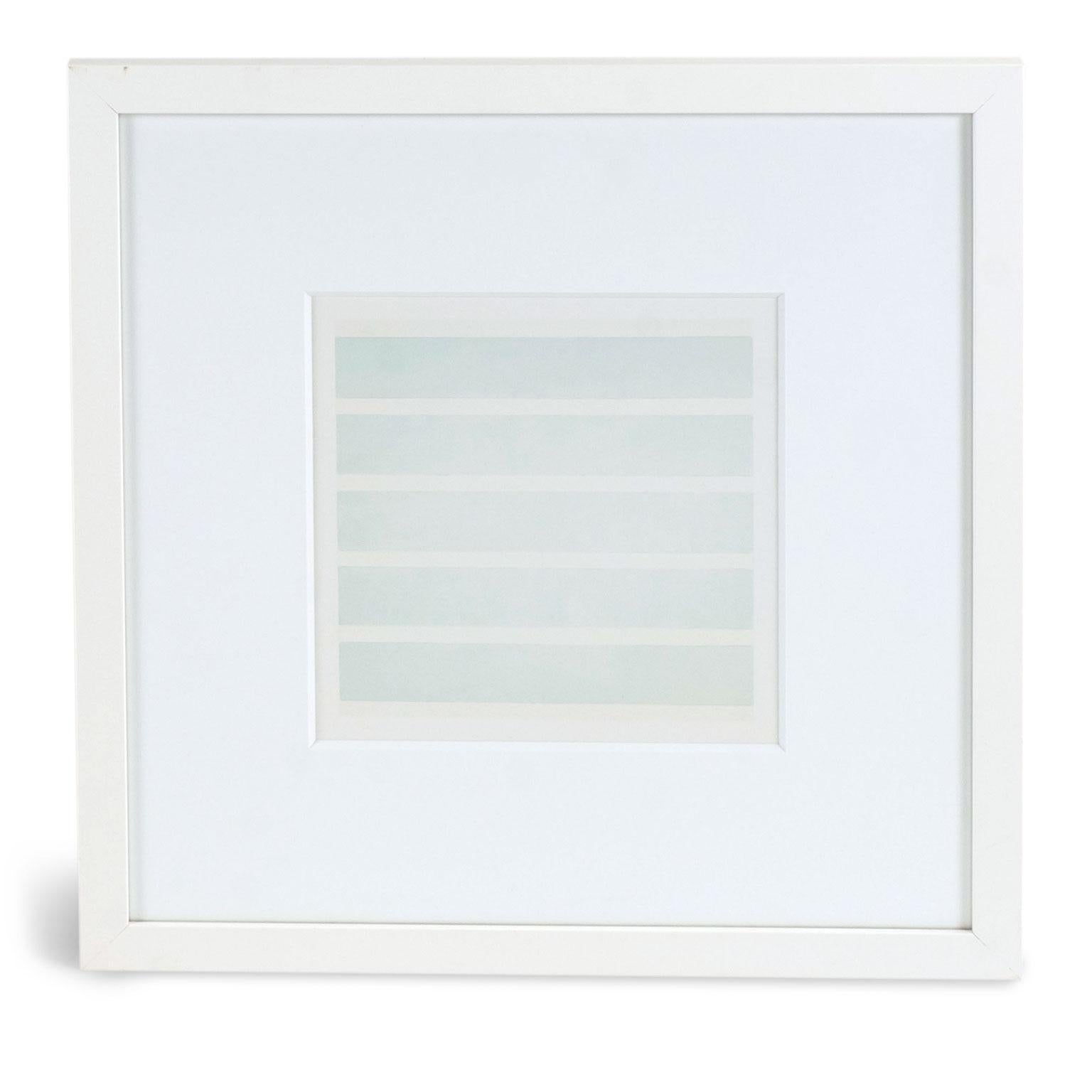 Modern Original Lithographs on Vellum by Agnes Martin
