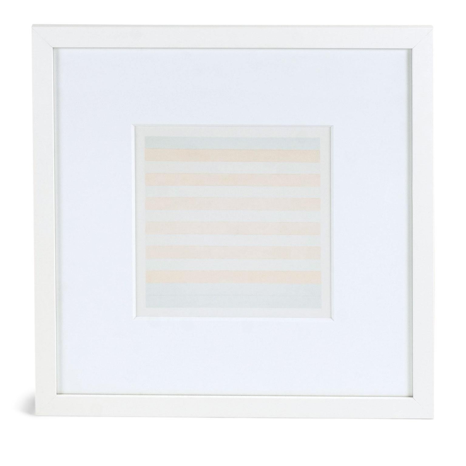 American Original Lithographs on Vellum by Agnes Martin