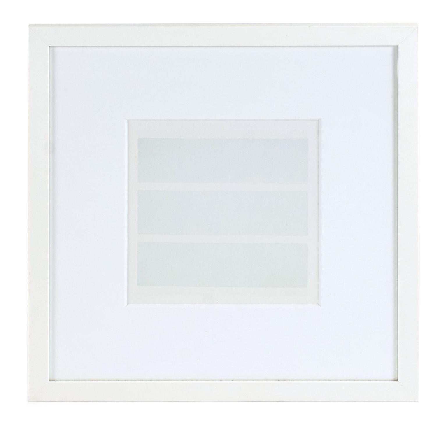 Painted Original Lithographs on Vellum by Agnes Martin