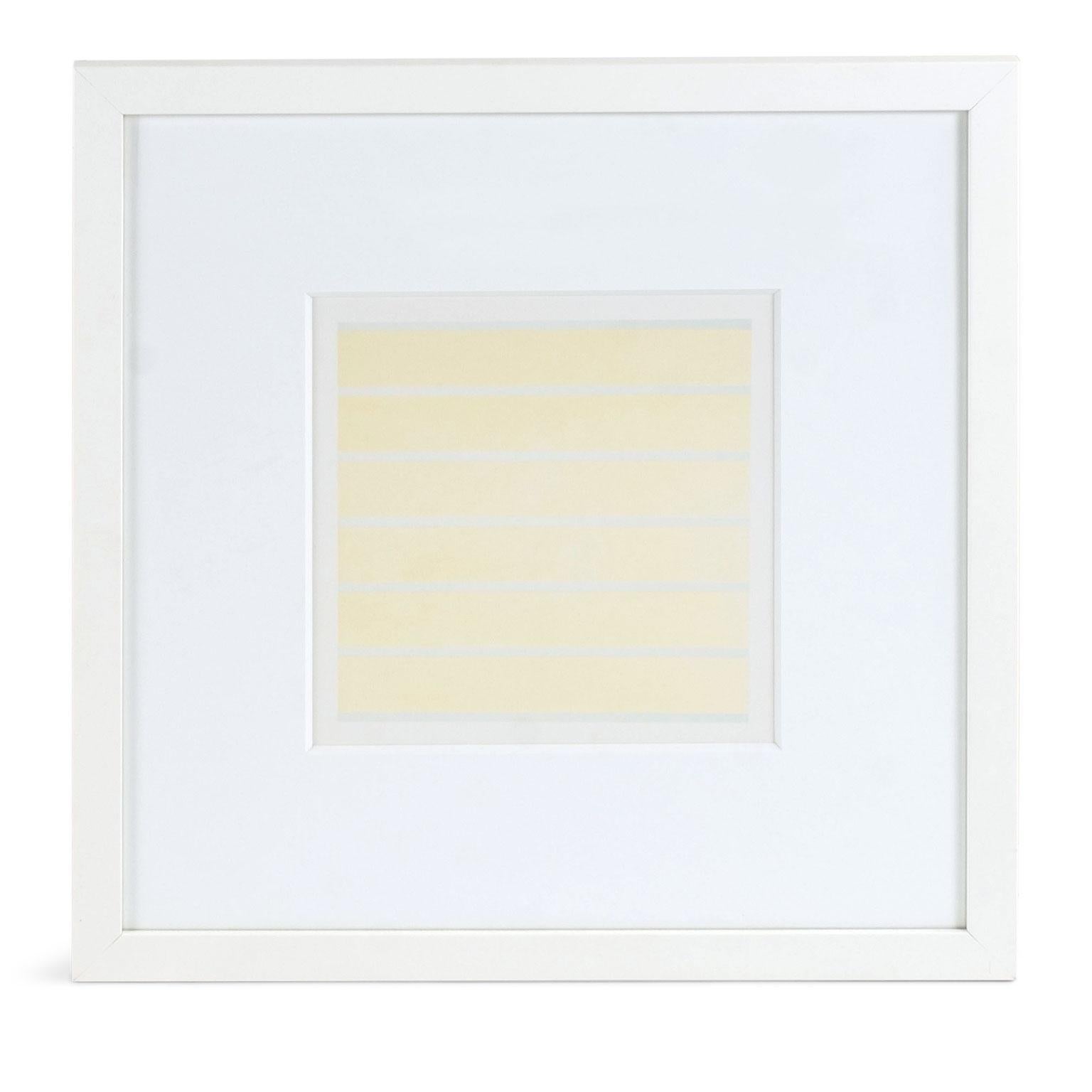 Original Lithographs on Vellum by Agnes Martin In Good Condition In Houston, TX