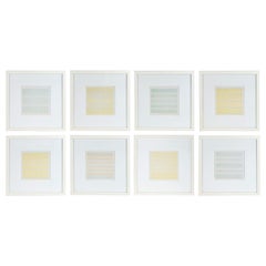 Original Lithographs on Vellum by Agnes Martin