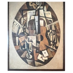 Original Liubov Popova 1915, Still Life, Oil on Canvas Painting