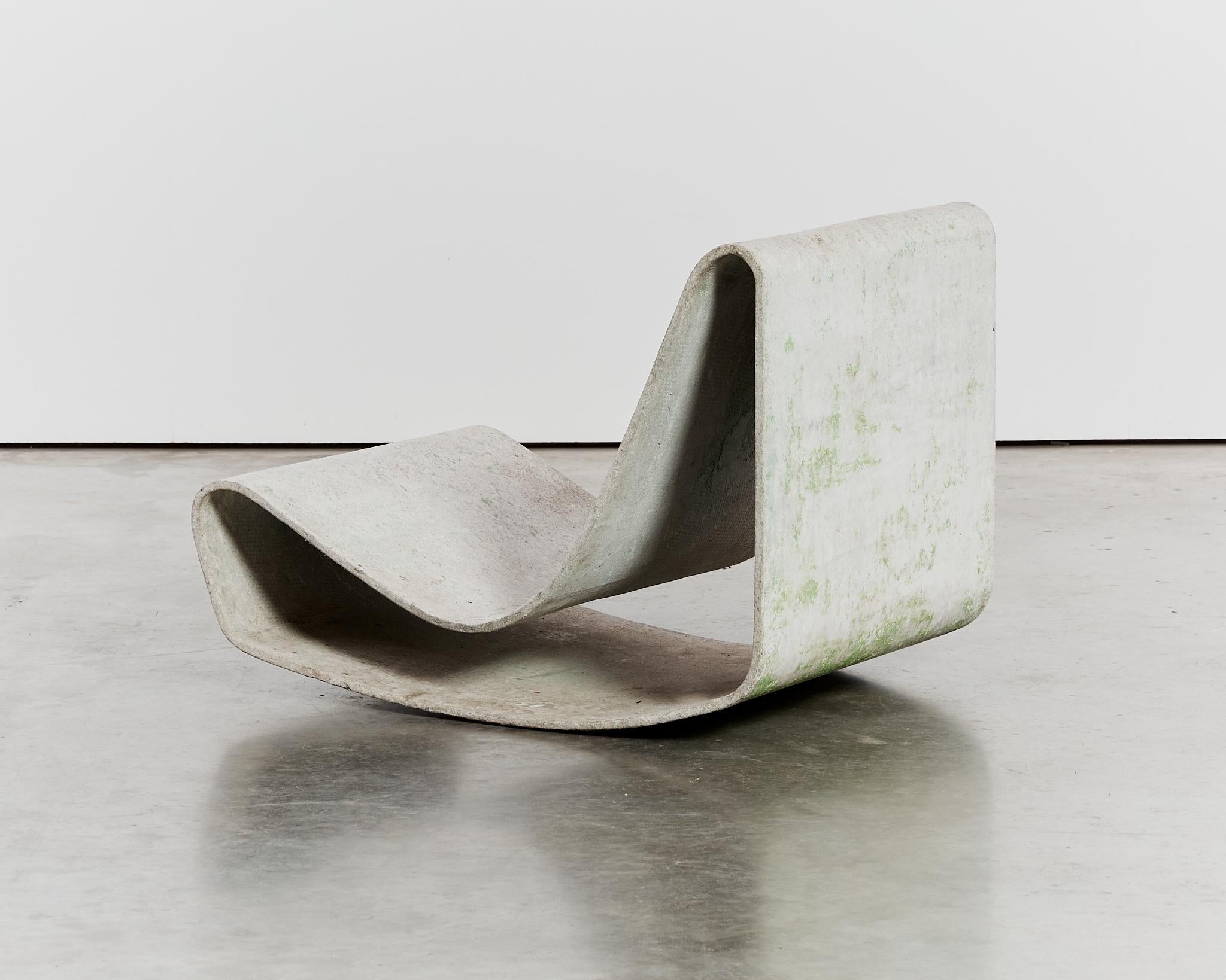 Original Loop chair by Willy Guhl for Eternit For Sale 7