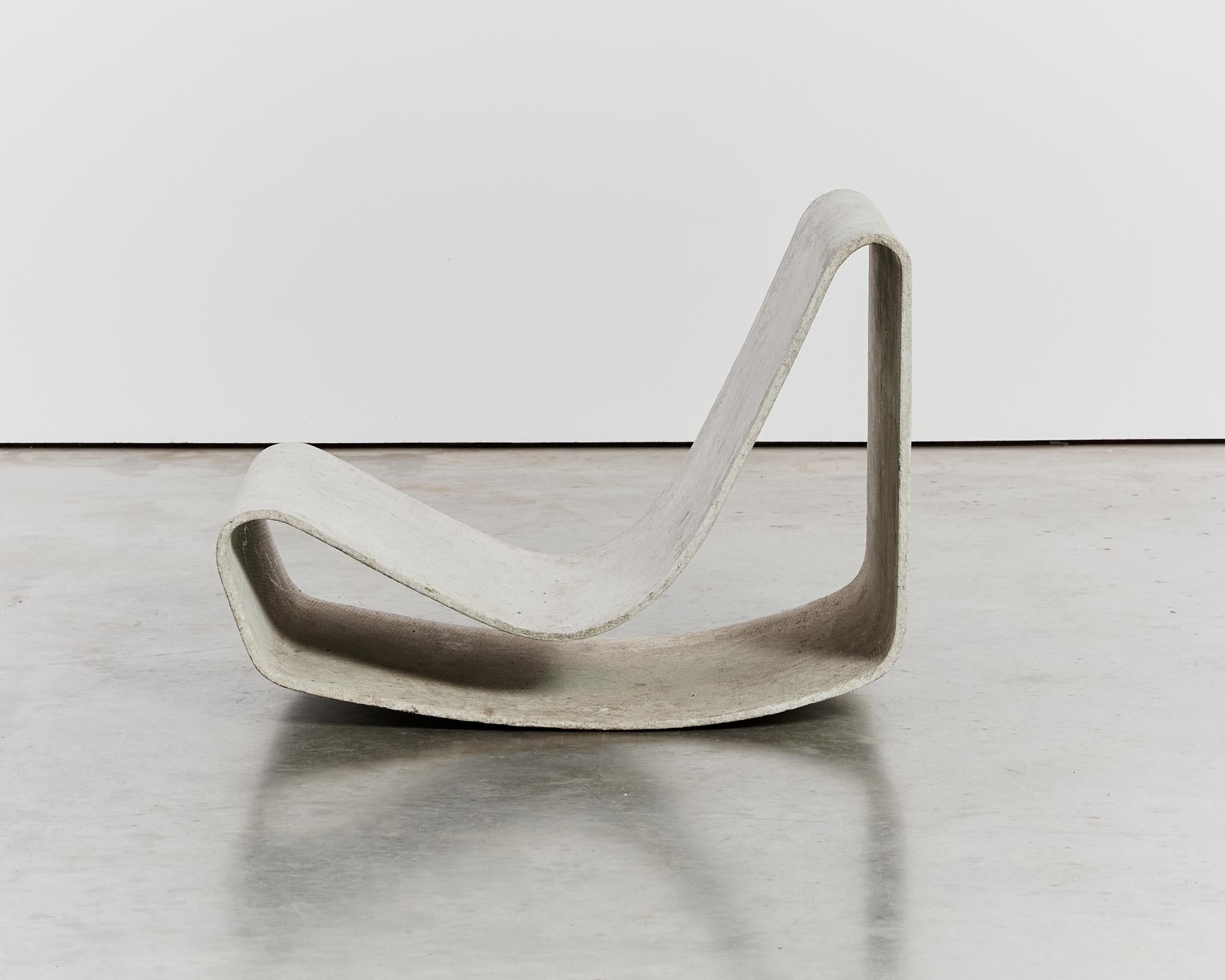 Original Loop chair by Willy Guhl for Eternit For Sale 8