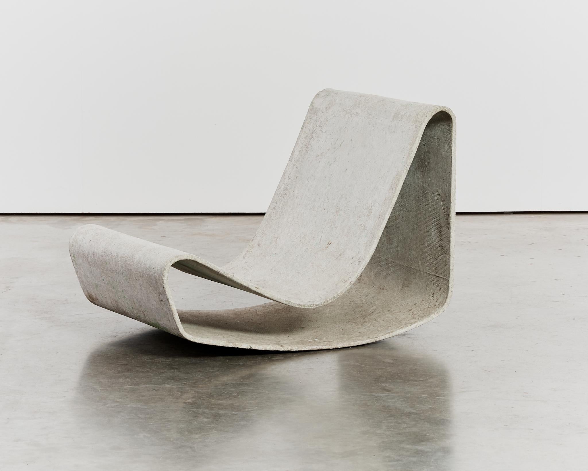 Mid-20th Century Original Loop chair by Willy Guhl for Eternit For Sale