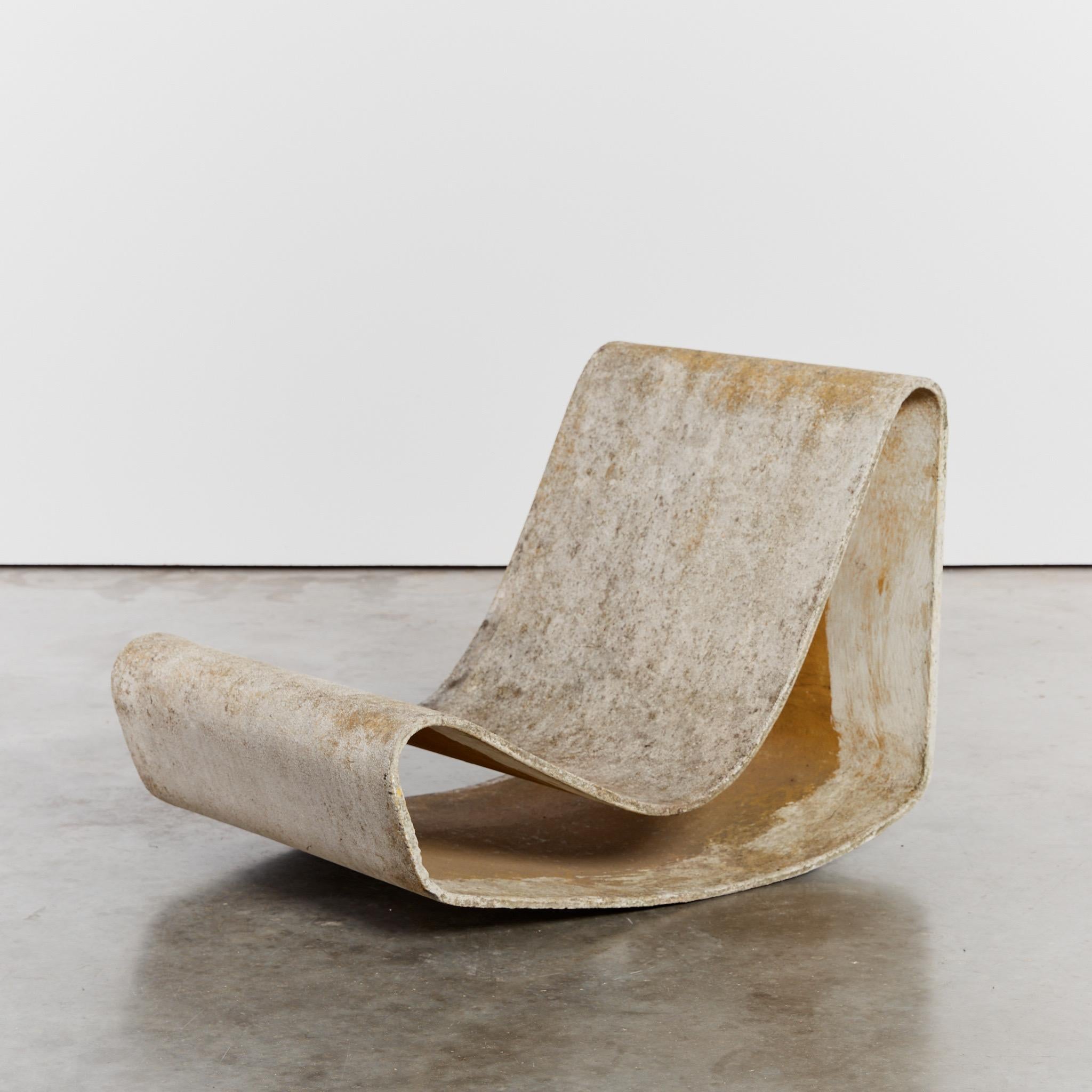 Concrete Original Loop chair by Willy Guhl for Eternit