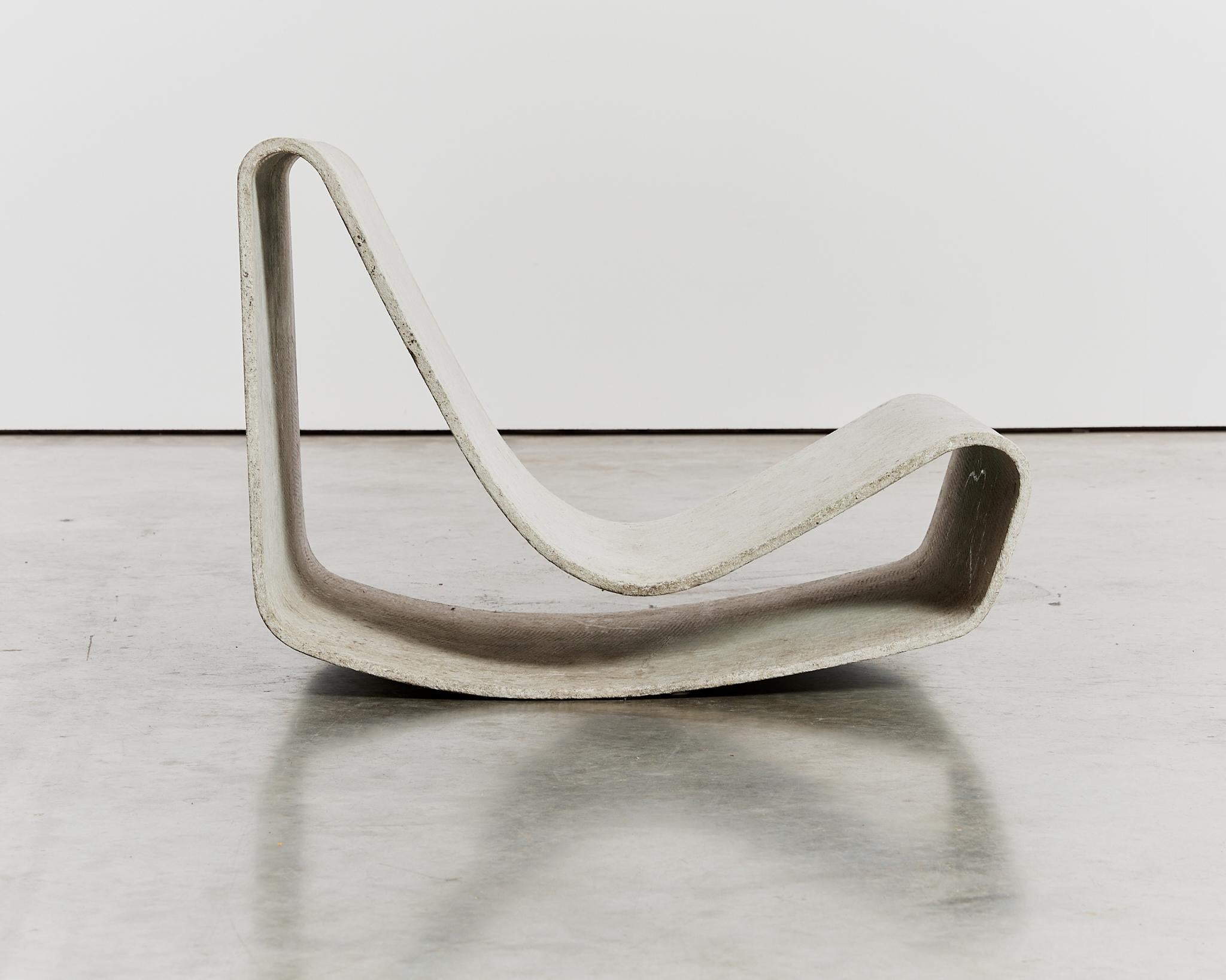Original Loop chair by Willy Guhl for Eternit For Sale 1