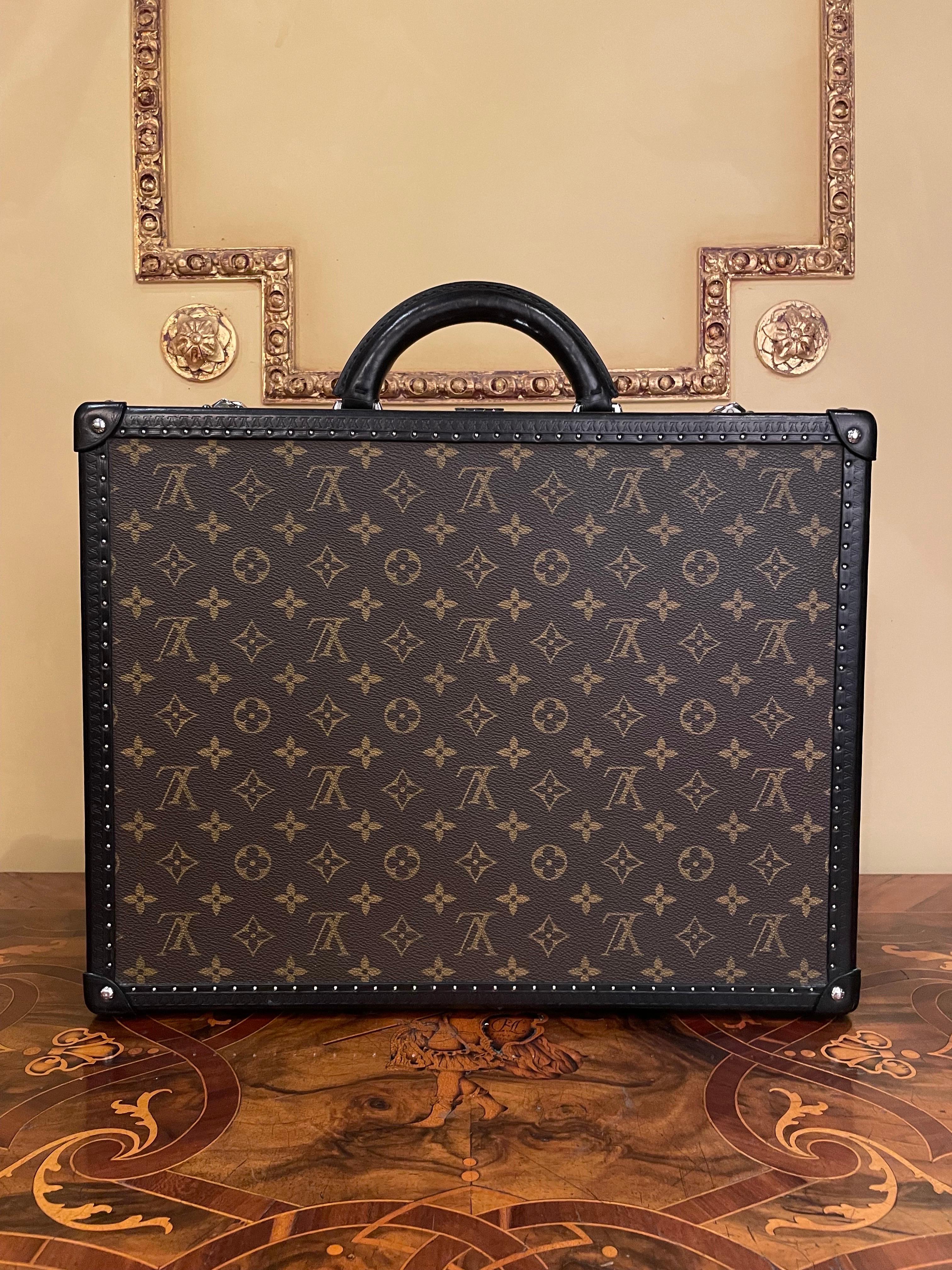 Original Louis Vuitton Briefcase/Suitcase Macassar Monogram President 2