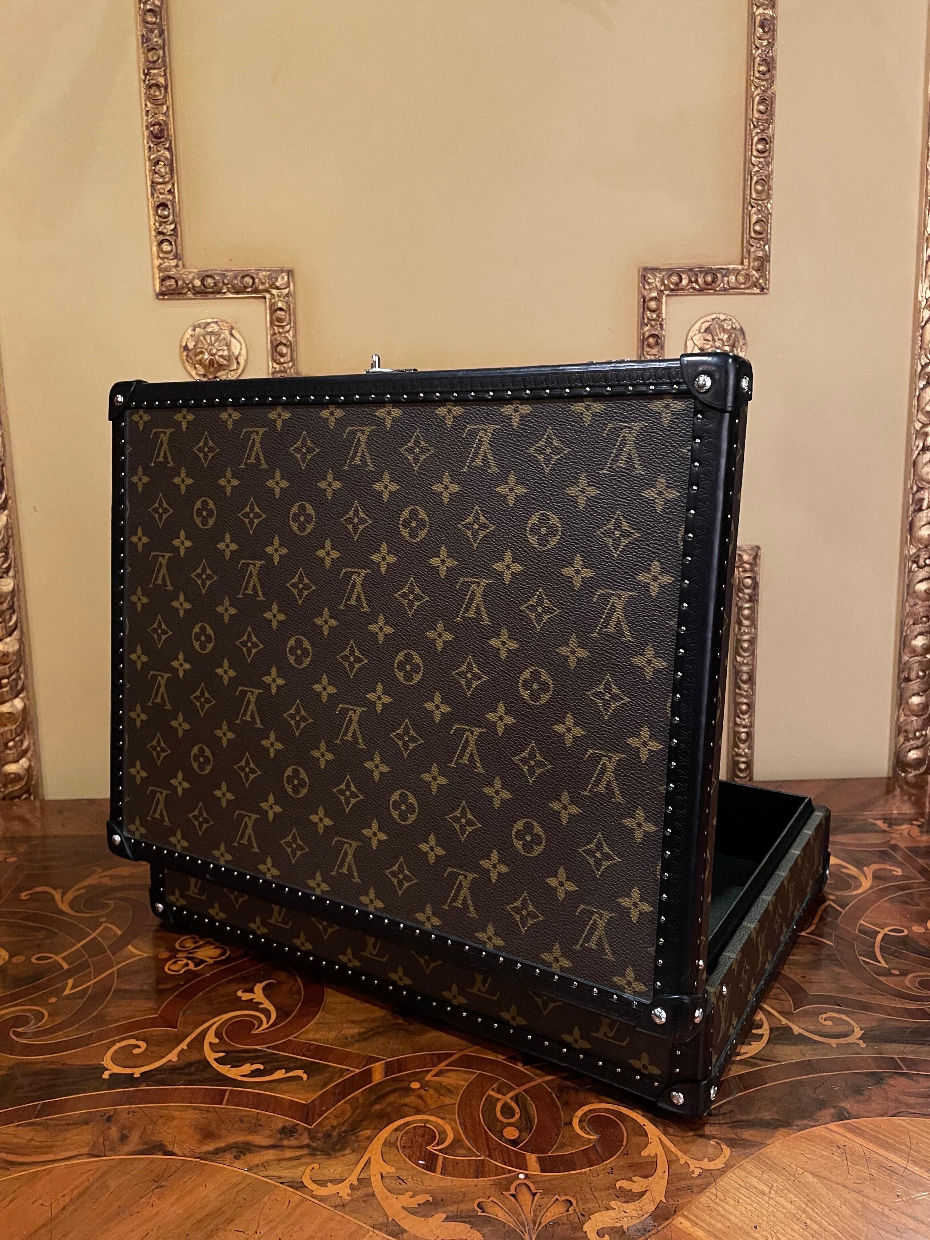 Original Louis Vuitton Briefcase/Suitcase Macassar Monogram President 6