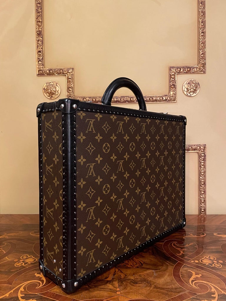 Original Louis Vuitton Briefcase/Suitcase Macassar Monogram President at  1stDibs