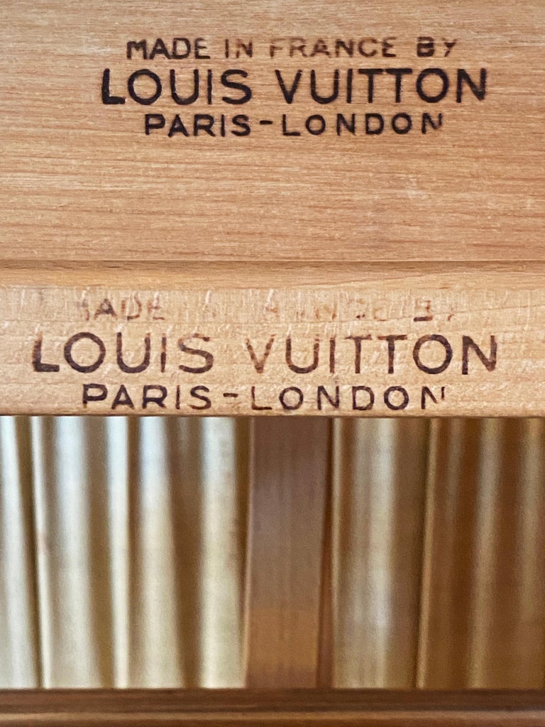 Original Louis Vuitton Monogrammed Steamer Trunk, Fully Complete with All Pieces For Sale 2