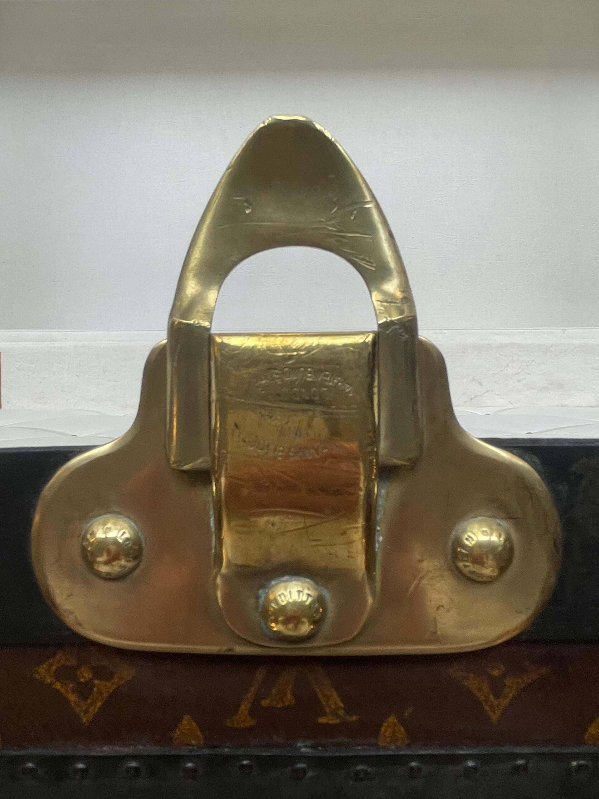 Tela Baule da viaggio originale Louis Vuitton in vendita