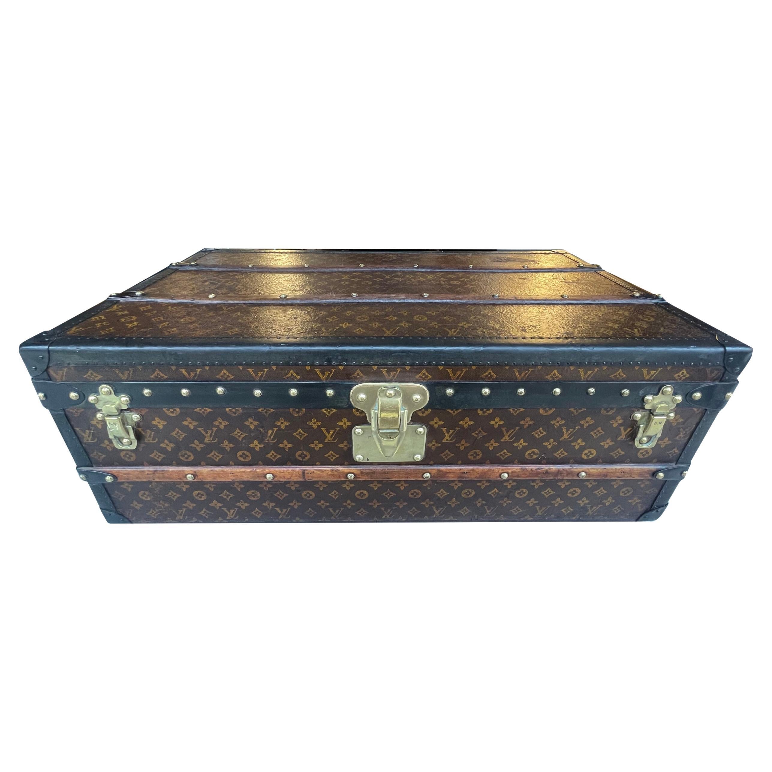 Baule da viaggio originale Louis Vuitton in vendita