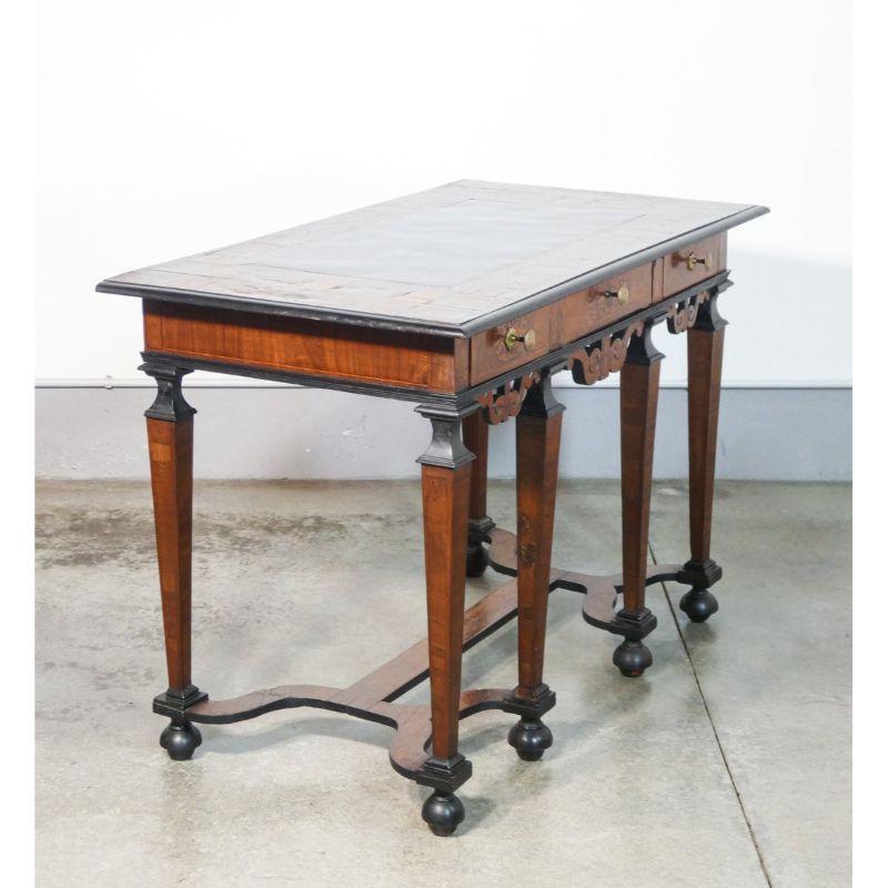 antique desk with pull out writing surface