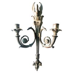 Scontrino originale Luigi XVI /Empire (con candele) Francia, inizio XVIII secolo