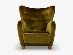 Original lounge chair by Flemming Lassen, Denmark.