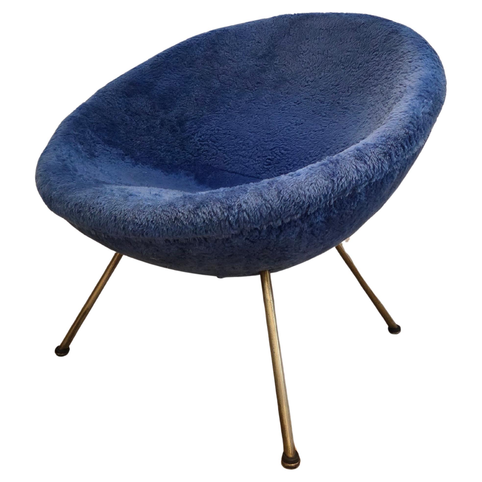 Original Lounge Chair by "Fritz Neth" for Correcta, Germany 1980's For Sale