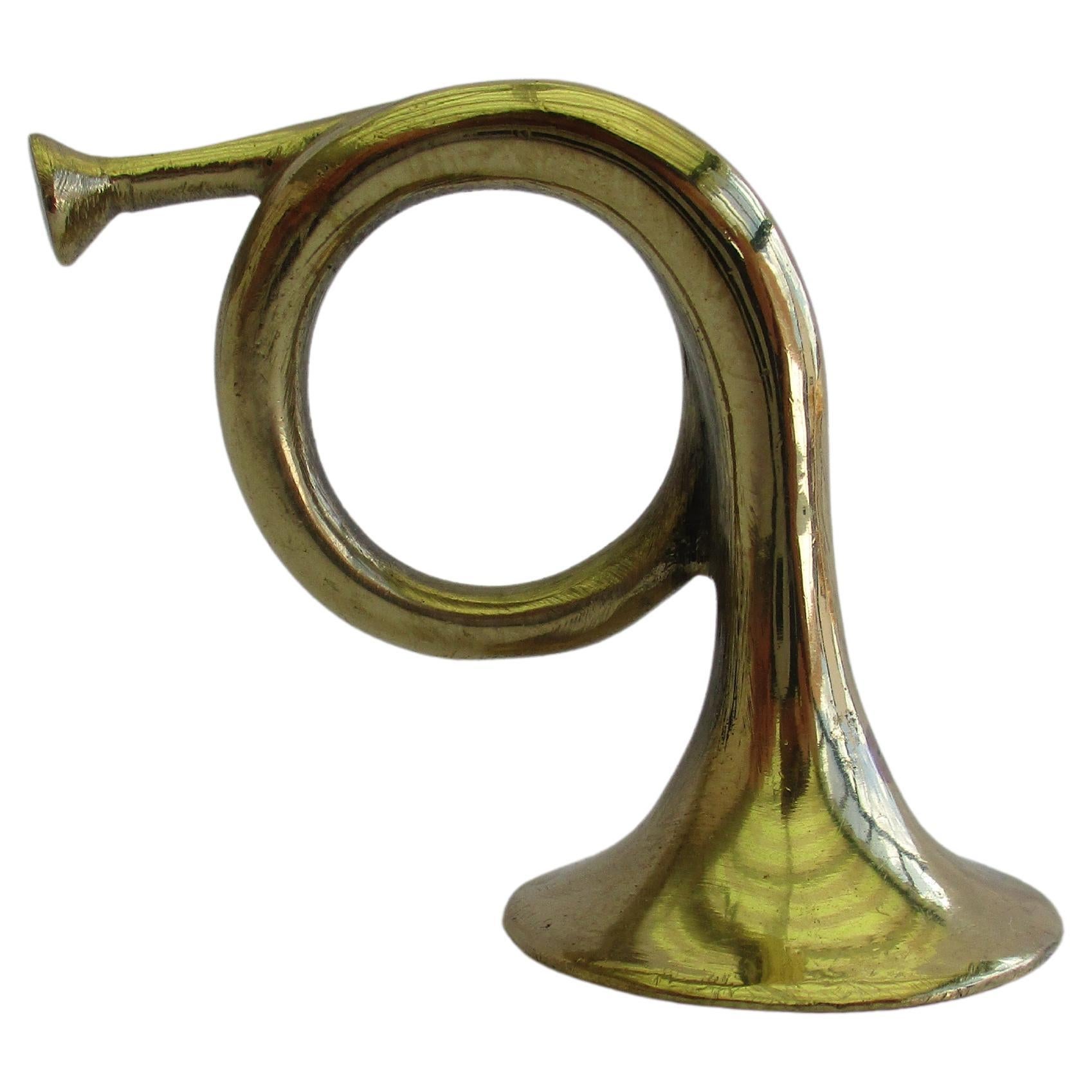Original Aubock Brass Cigar Extinguisher trumpet For Sale