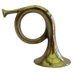 Original Aubock Zigarrenfeuerzeug-Trompete aus Messing, Aubock