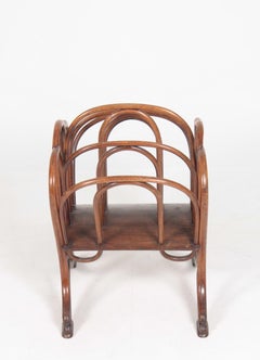 Original Magazine Rack Designed Thonet, Model No 1