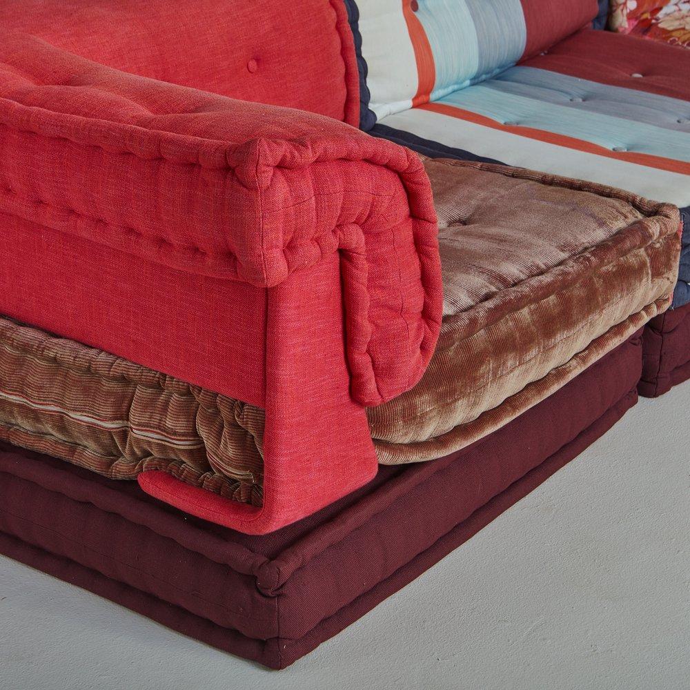 Original Mah Jong Sectional Sofa by Hans Hopfer for Roche Bobois, 1970s In Excellent Condition In Chicago, IL