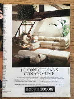 Divano componibile Super Lounge, Hans Hopfer per Roche Bobois, Francia, anni '80
