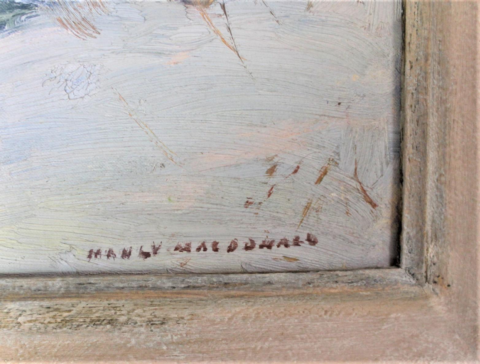 Pittura originale di Manly E. MacDonald 