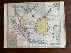 Karte der Ostindischen Inseln, einschließlich Sumatra, Java, Borneo und Malaysia, 1747