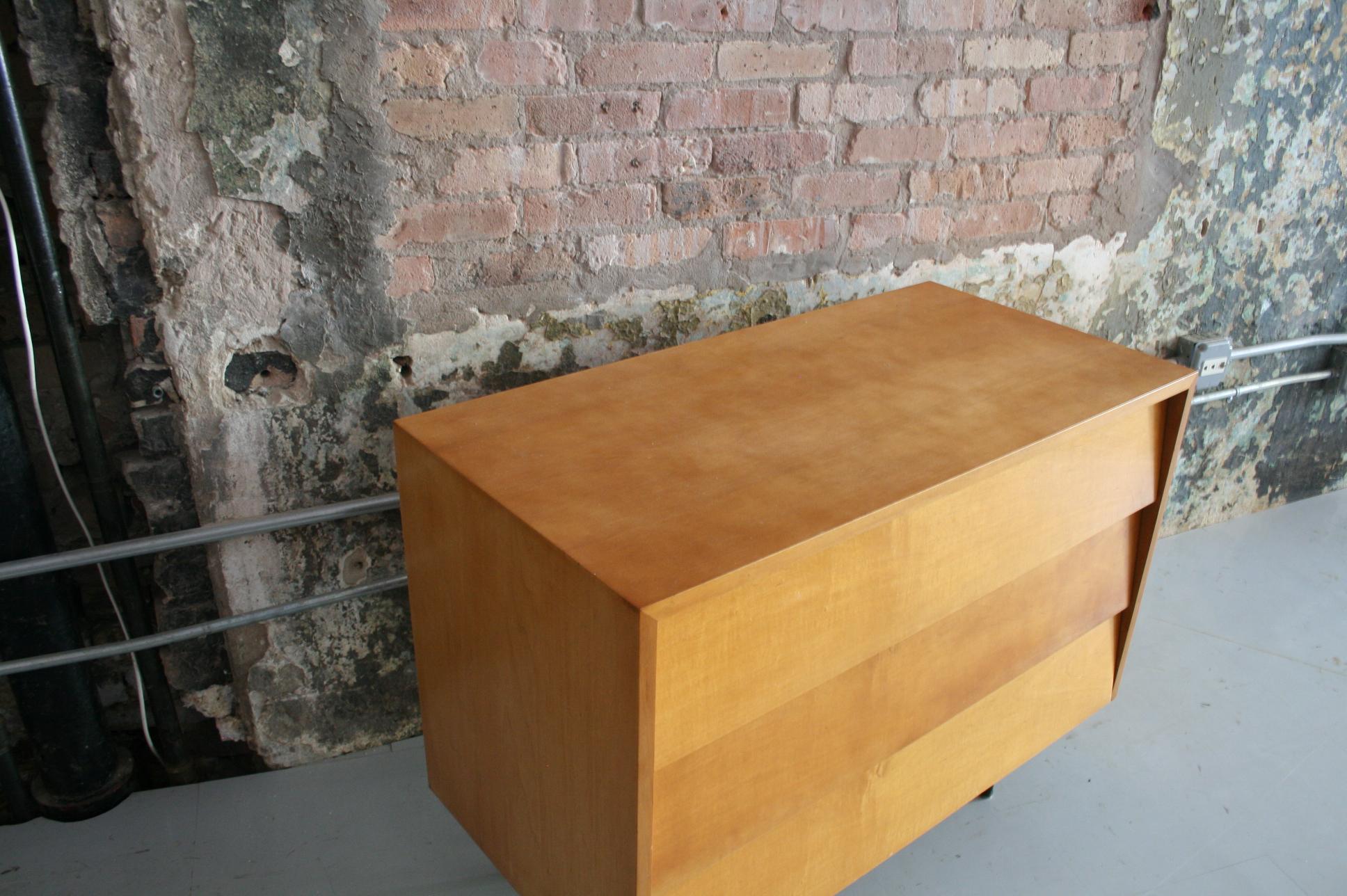 Original Maple Louvered Dresser by Florence Knoll for Knoll 1