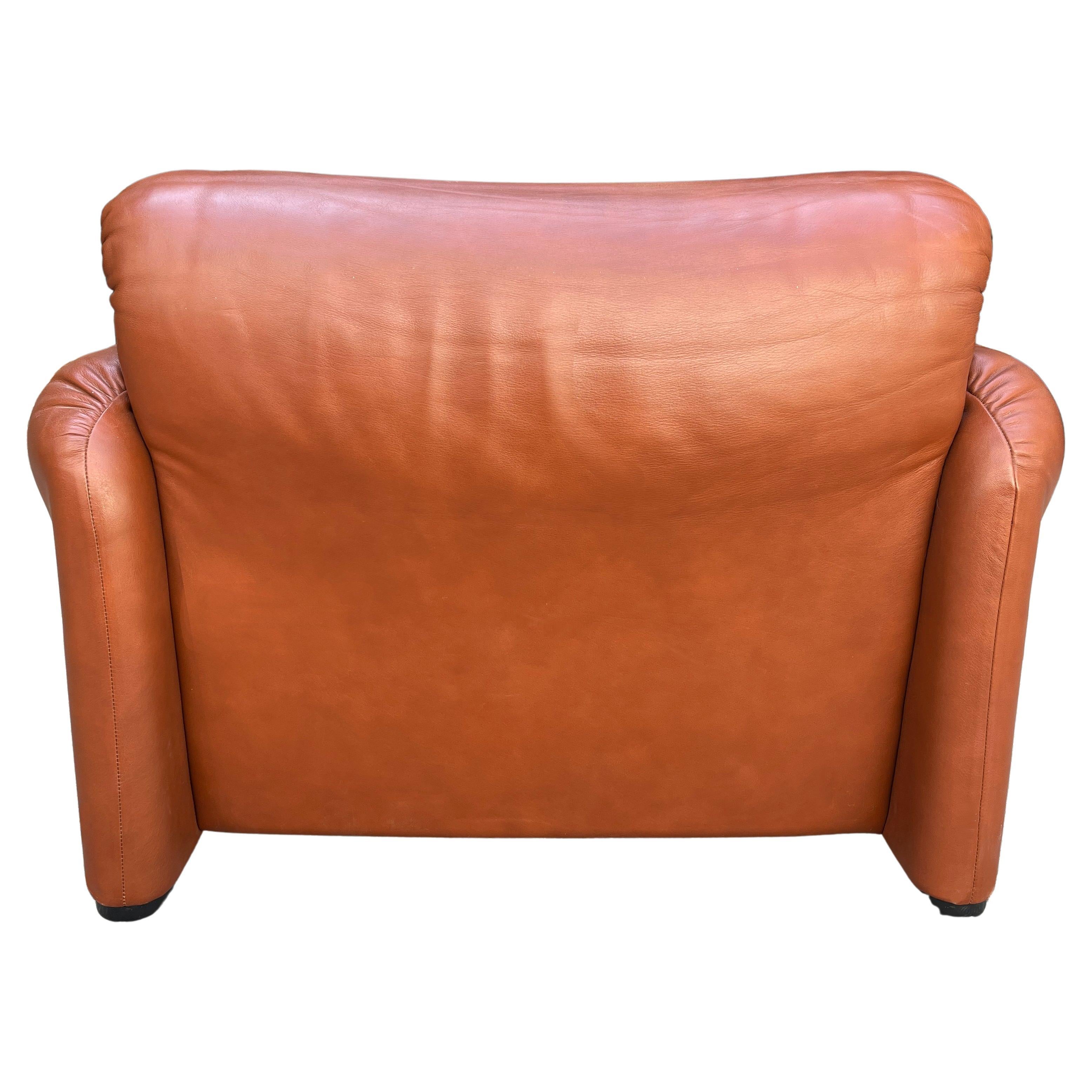 Mid-Century Modern Original Maralunga Lounge Chair for Cassina Designed by Vico Magistretti