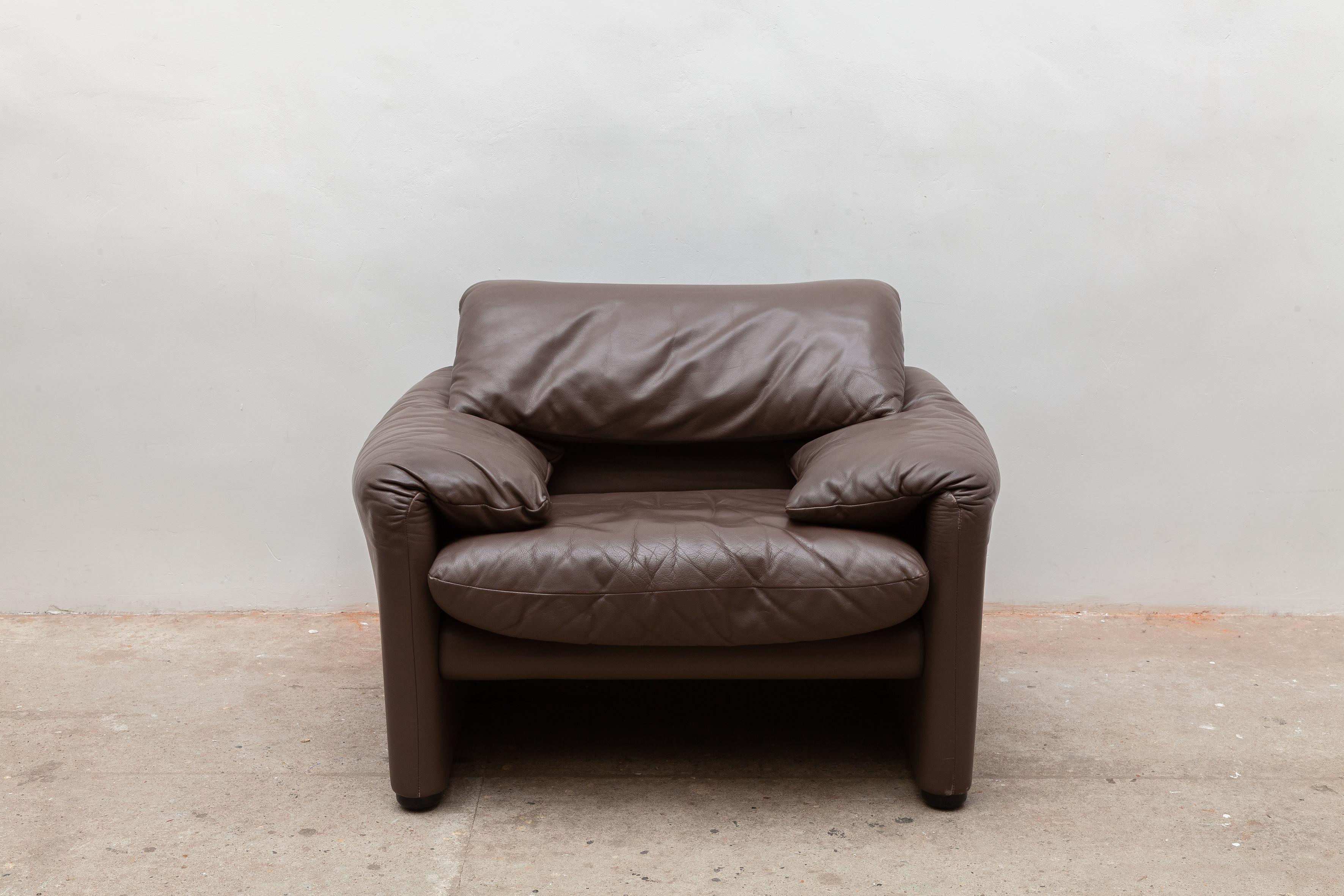 Vico Magistretti, lounge chair model 