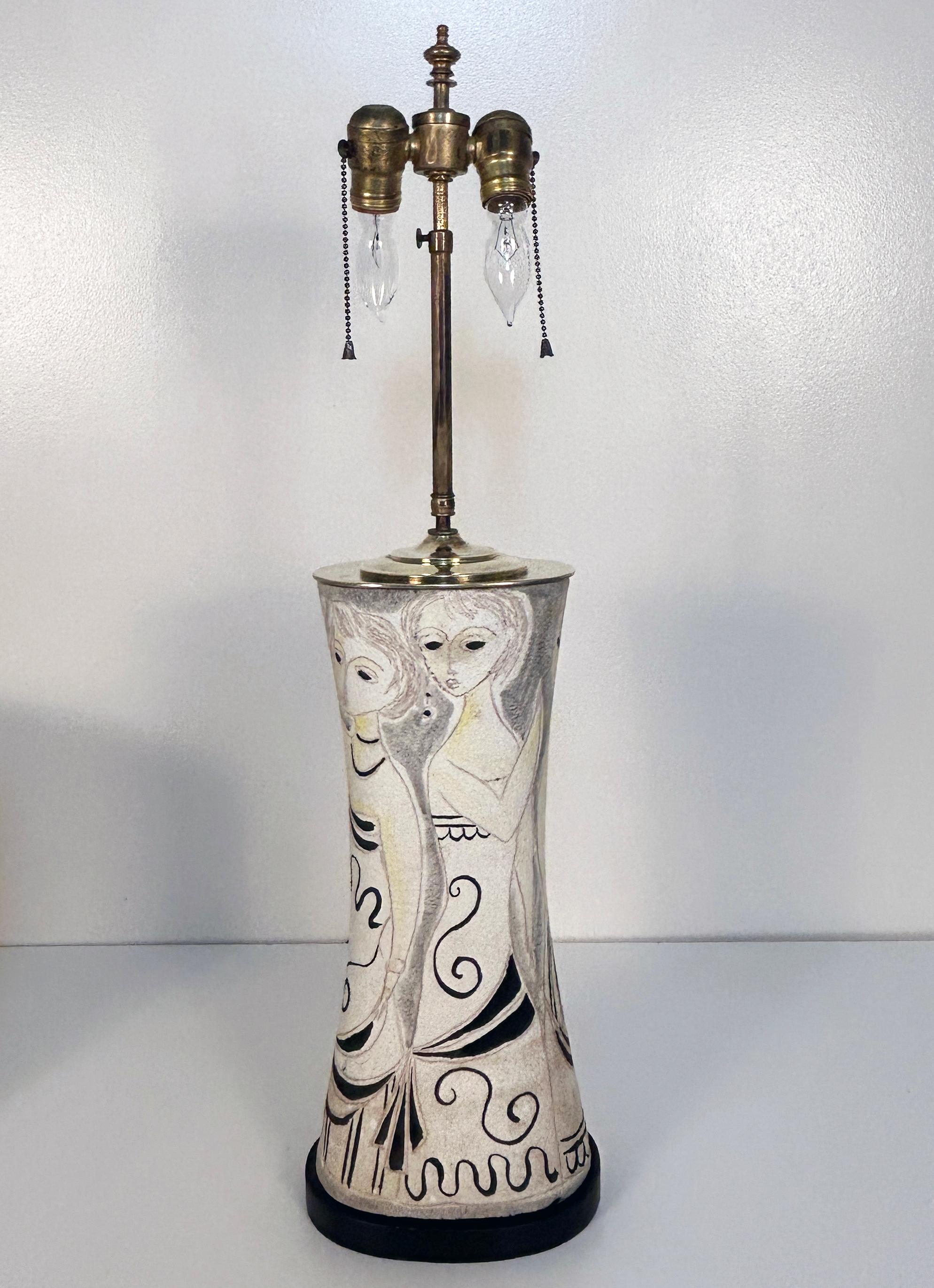 Original Marcello Fantoni Studio Table Lamp For Sale 3