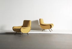 Sedie "Lady" originali di Marco Zanuso, anni '60