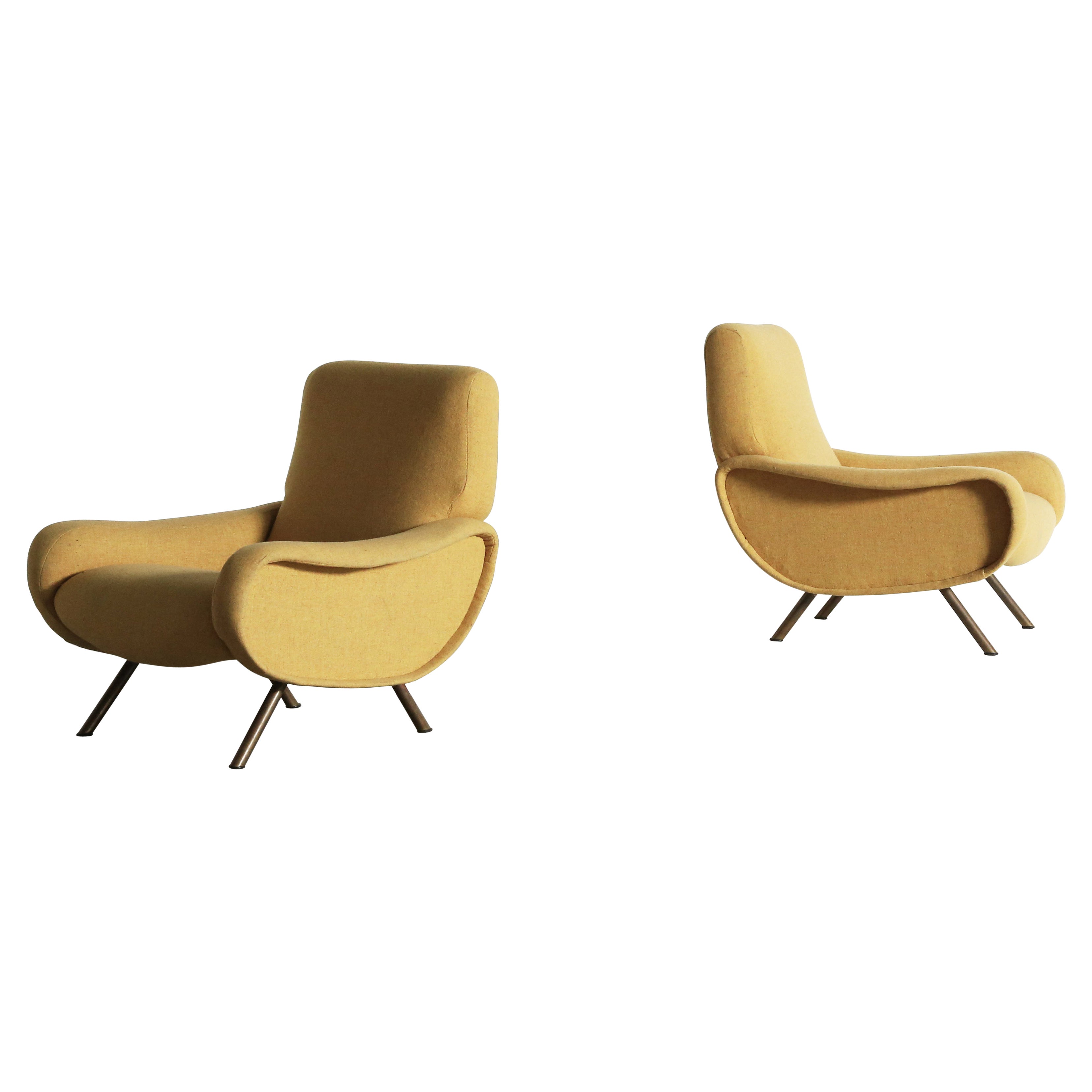 Chaises « Lady » originales de Marco Zanuso, années 1960