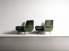 Original Marco Zanuso Lady Chairs, Italy, 1960s, For Reupholstery
