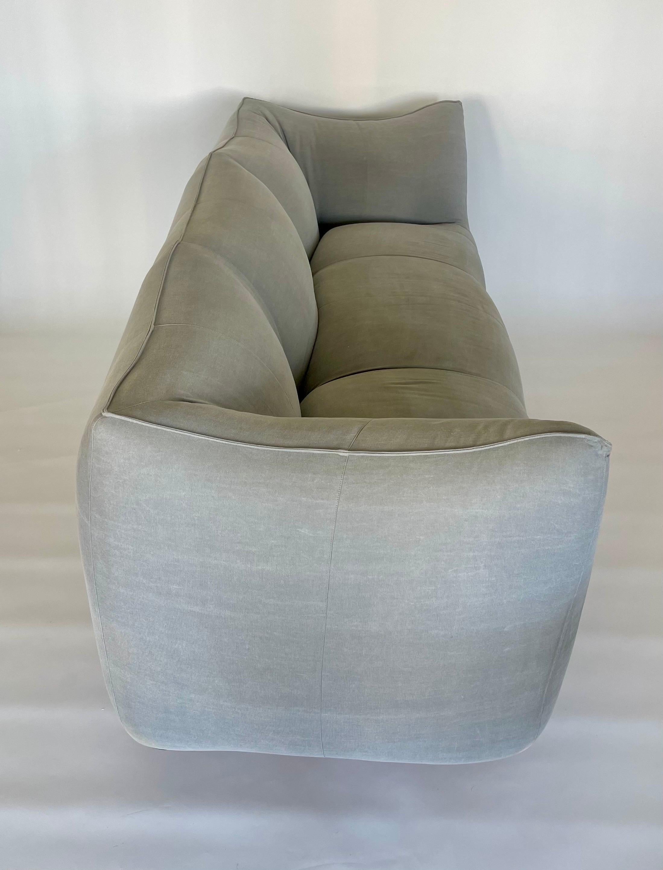 20th Century Mario Bellini Le Bambole Three Seater Sofa for B&B Italia, Italy